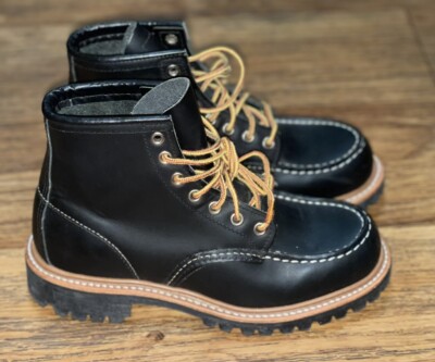 RED WING Irish Setter Sport Boot ブラック Red Wing 9878 Black Klondike Irish Setter Moc Toe 875 Heritage