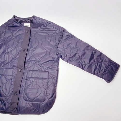 Chaqueta de revestimiento acolchada Abercrombie & Fitch ejército azul marino M mediana gran tamaño L - Imagen 3 de 8