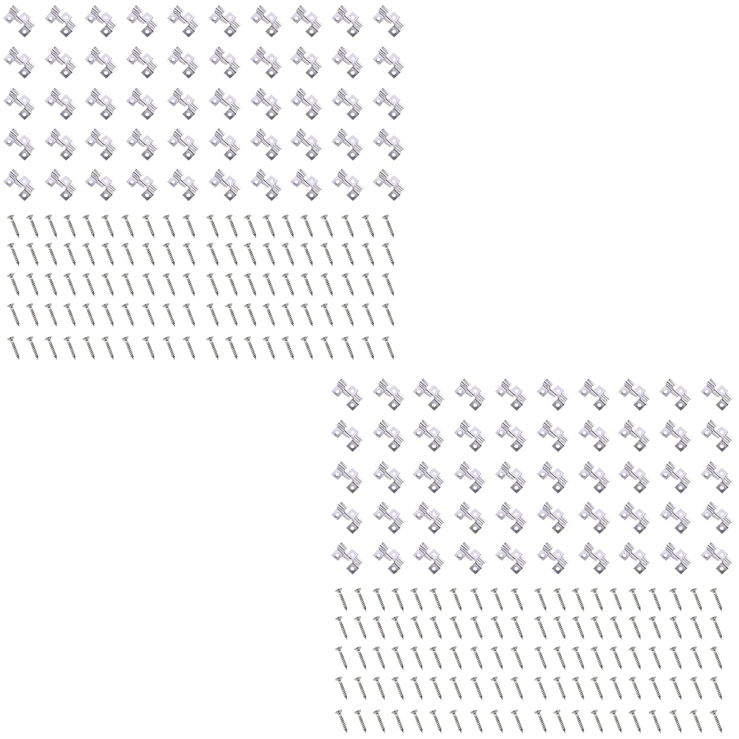 100X 40 * 10Mm Stainless Steel Decking Hidden Spacer Fastener Board Clip W/100X