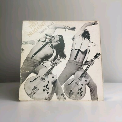 TED NUGENT FREE FOR ALL Vinyl Epic 1976 LP 