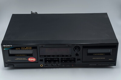 SONY ソニー　カセットデッキ　TC-WR545 CASSETTE DECK Sony TC-WR545 Double Stereo Cassette Deck | eBay