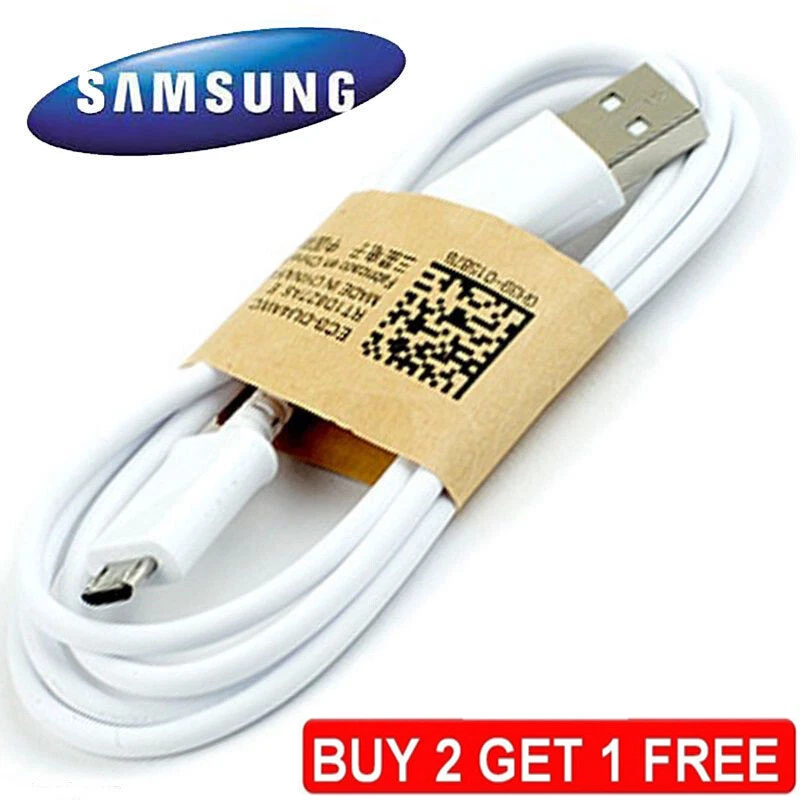 Samsung Micro USB Fast Charger Data Sync Cable For Galaxy A3 A5 J3 S3 S6 S7 Edge - Image 2 of 4