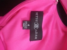 Betsy Adam Pink Gown Sz 4