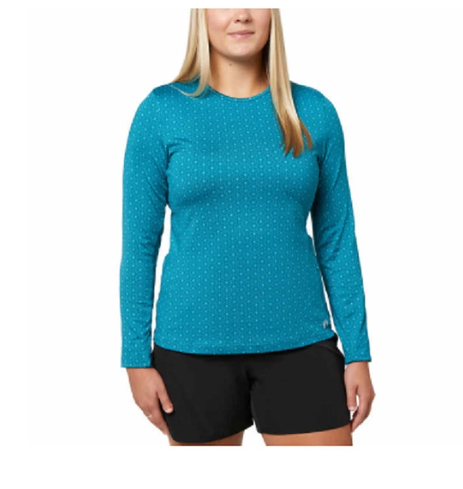 NEW Hang Ten Women's Long Sleeve Sun Tee Size XL