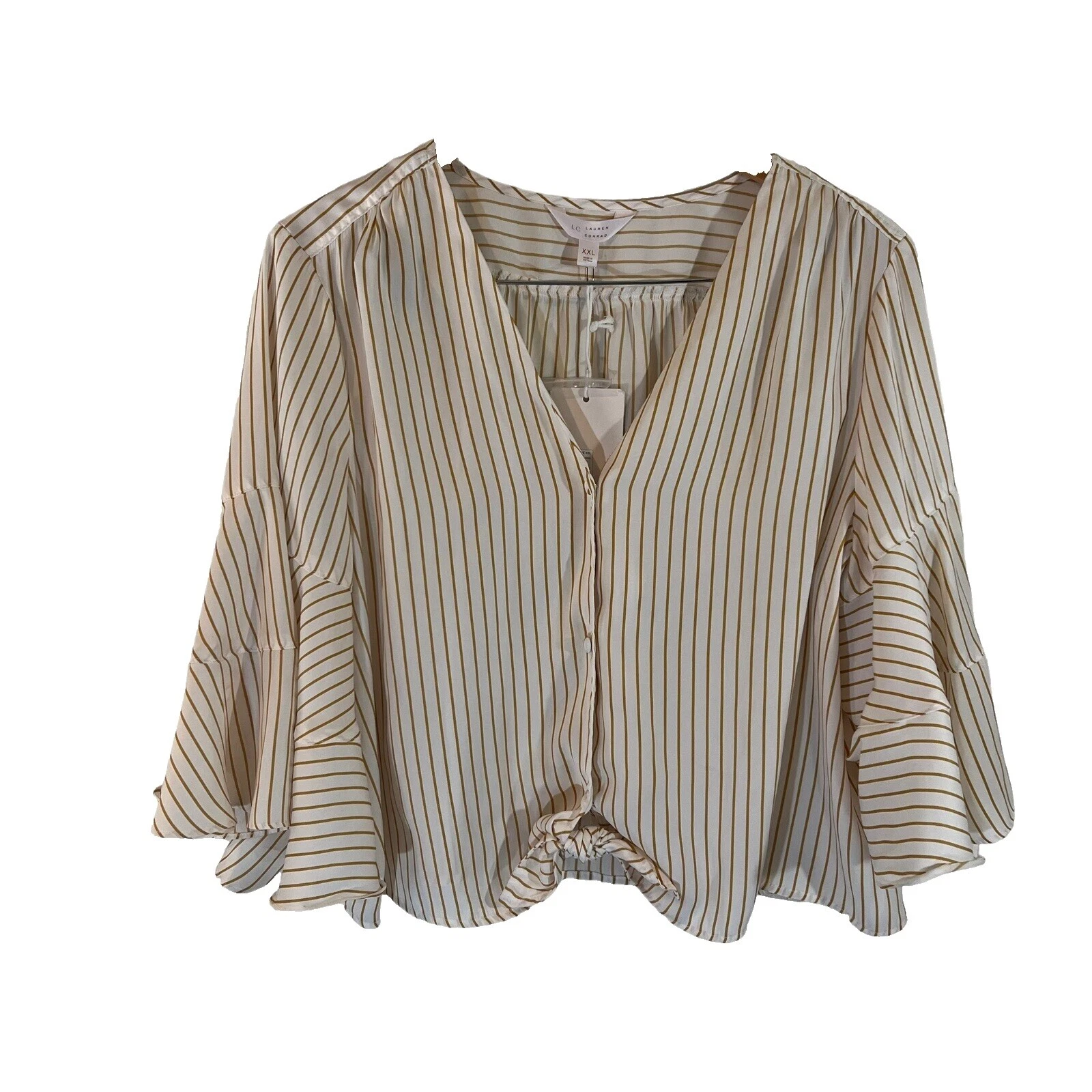 Rayas LC Lauren Conrad Mujer Blusas