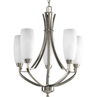 *NEW* Progress Lighting P4436-09 Wisten Chandelier Brushed Nickel