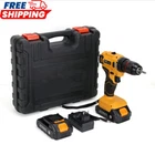 Electric Percussion Drill Rechargeable Hand Drill Drill Electric Screwdriver