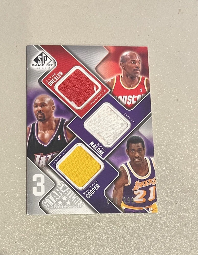 Clyde Drexler Basketball Short Print Sports Trading Cards