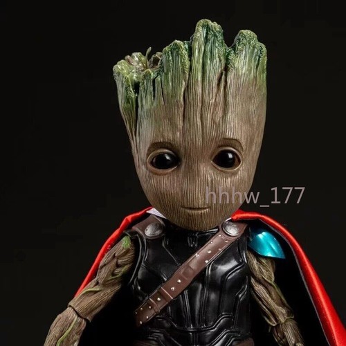 Guardians of The Galaxy Groot Cos Thor Action Figure Adjustable Gift Cute New - Picture 9 of 10