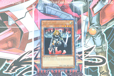 YuGiOh D.D. Warrior Lady MAGO-EN110 1st Edition Gold Rare