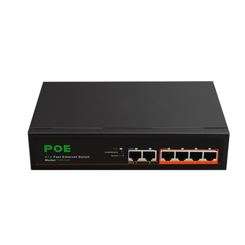 RJ45 switch Internet Splitter RJ45 hub 100Mbps POE switch Ethernet dock station - Picture 9 of 9
