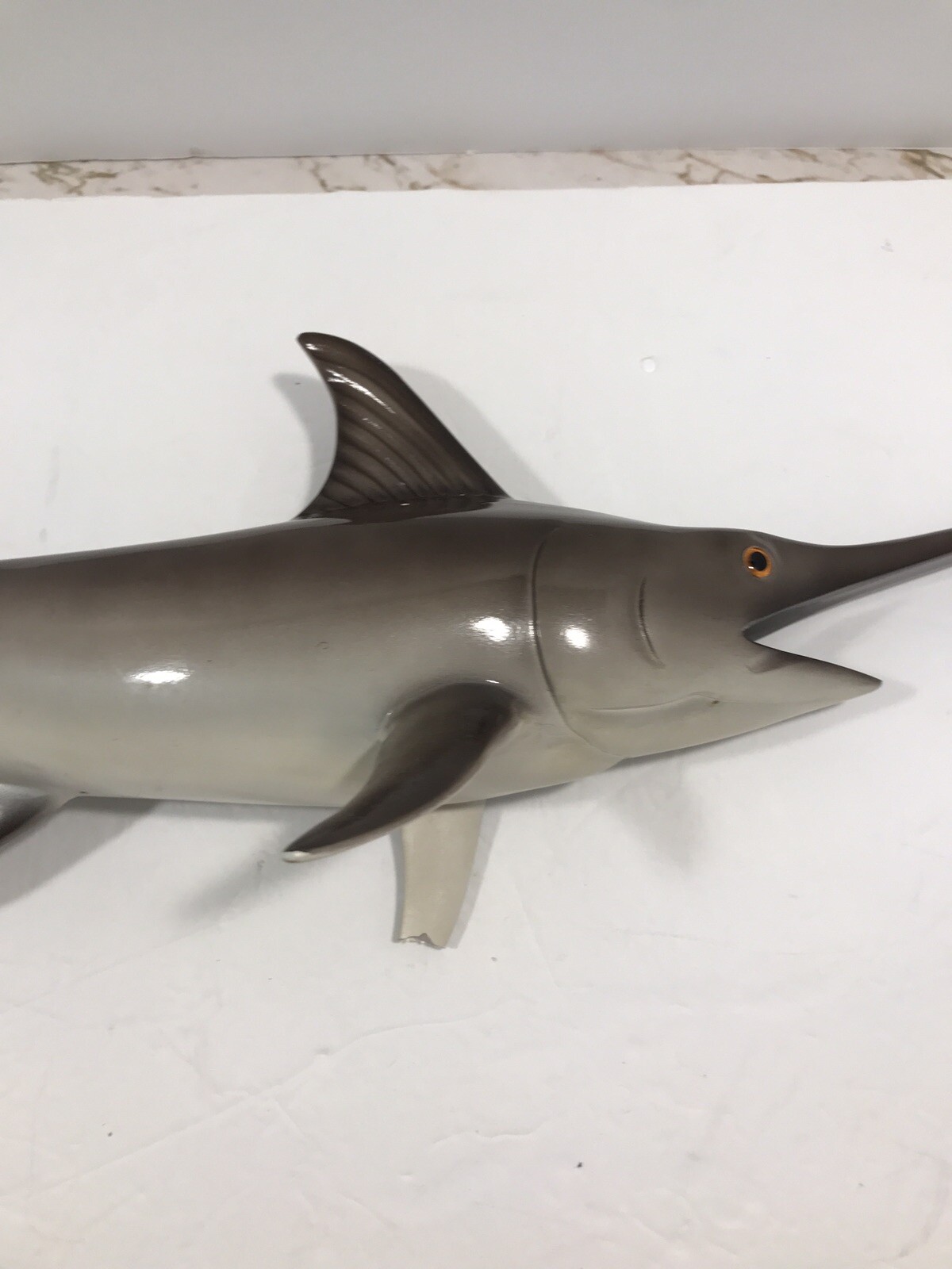 Vintage Land & Sea Nature Series 24” Swordfish Wall Hanger Lifelike