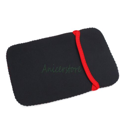 7" Inch Neoprene Carrying Sleeve Case Soft Bag for Laptop Samsung Pad Tablet PC - Photo 1 sur 6