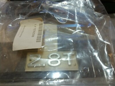 NEW OE Saab 9-3 2.8T Rear Emblem 12762398 2006 to 2009