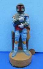 Craft Master Painted BOBA FETT Figurine '80s vtg Star Wars Weapon PAINTED