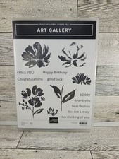 Stampin' Up - Art Gallery Photopolymer Stamp Set Retired