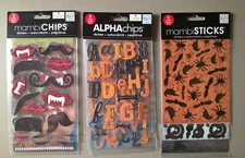 Me & My Big Ideas Ellen Krans Halloween Party Decor Craft Stickers Sealed Choose