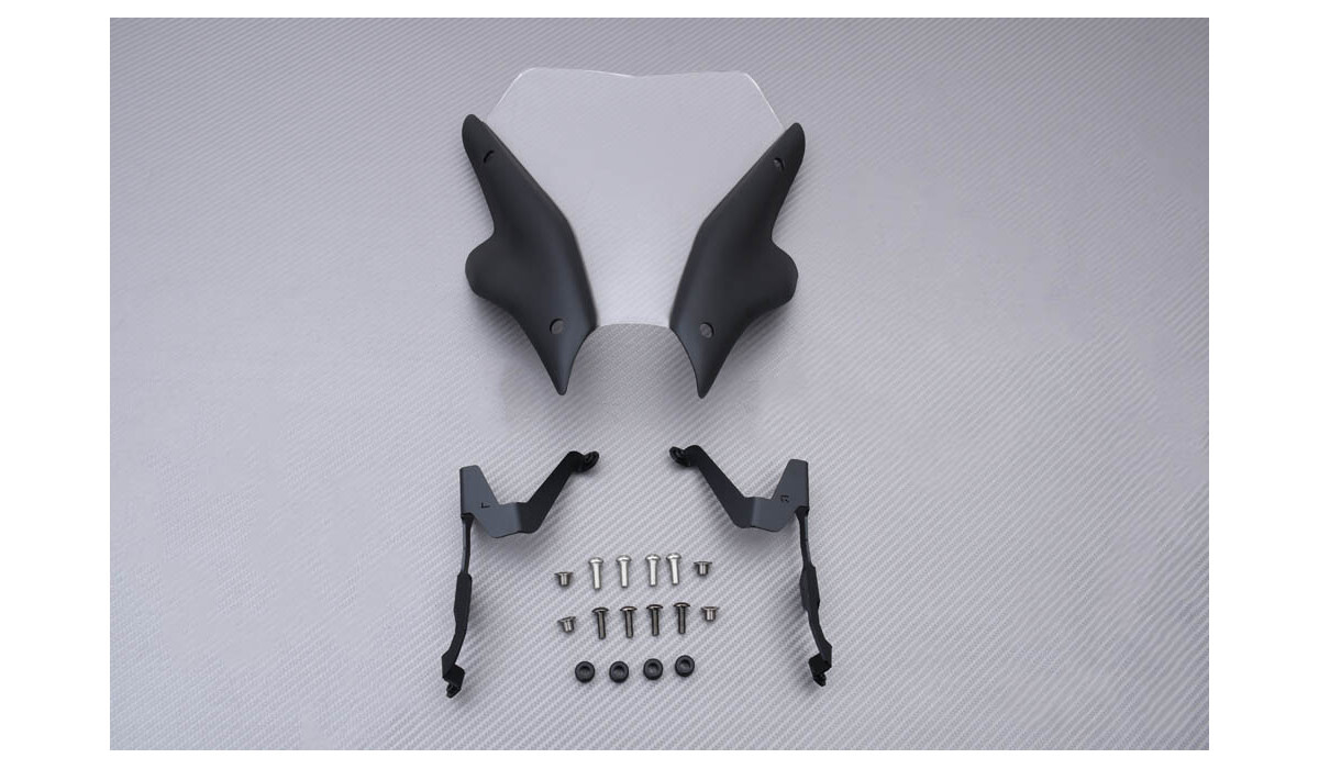 Pare-brise MT09 anti-vent et transparent pour Yamaha FZ09 2021-2022 contre la fatigue