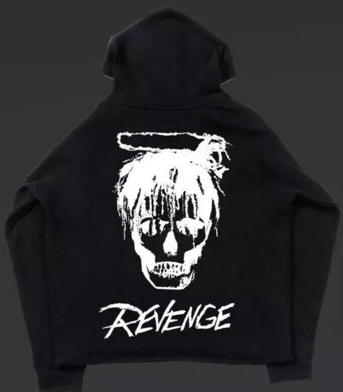 Juice WRLD x Revenge “Legends Never Die” Black Hoodie Size M Juice WRLD x Revenge “Legends Never Die” Black Hoodie Size M