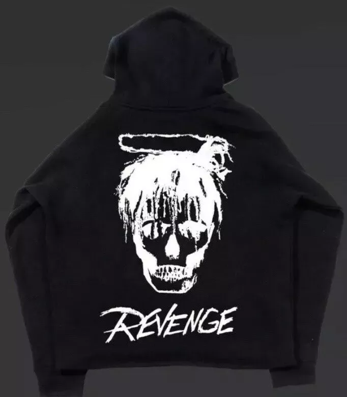 Juice Wrld X Revenge Legends Never Die Hoodie Black Men's - SS20 - US