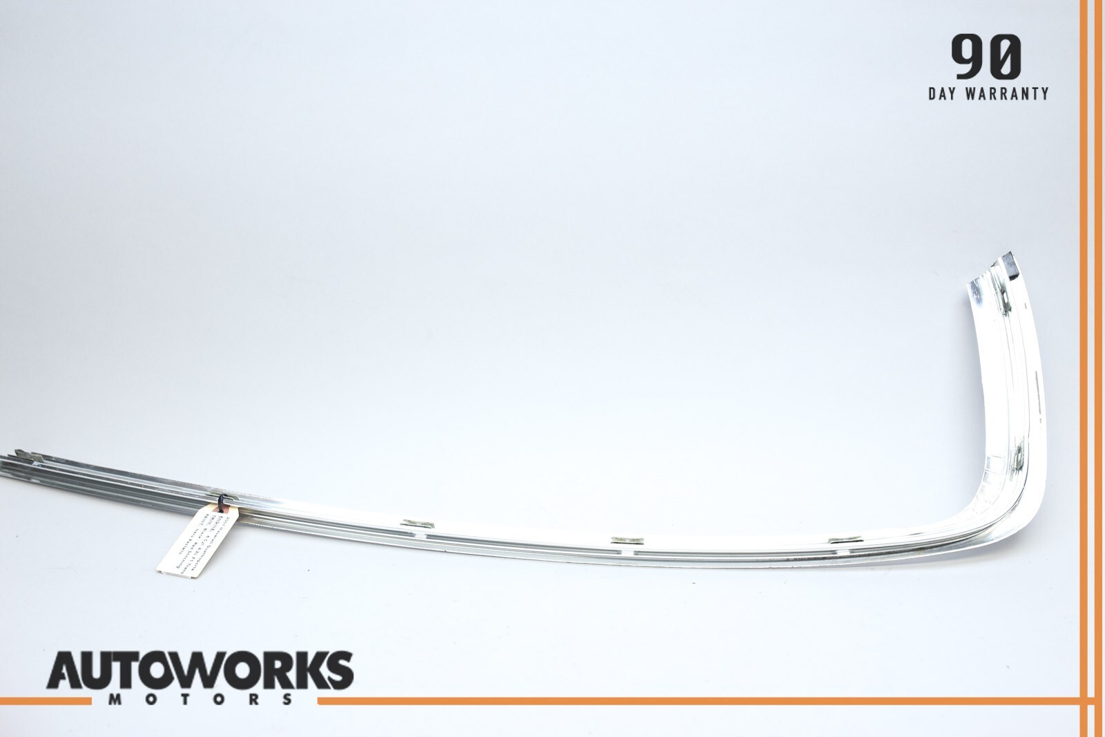 04-08 Maserati Quattroporte M139 Rear Left Door Glass Cover Trim Molding OEM