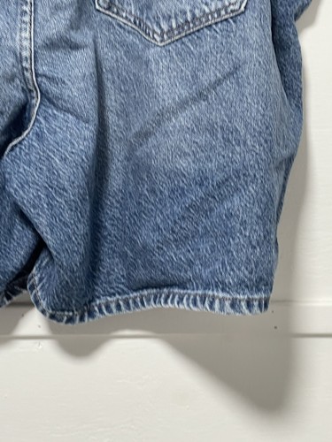 Just Jeans Denim Shorts Womens Size 24 Blue Mid Rise Stretch Pockets Distressed - Picture 8 of 13