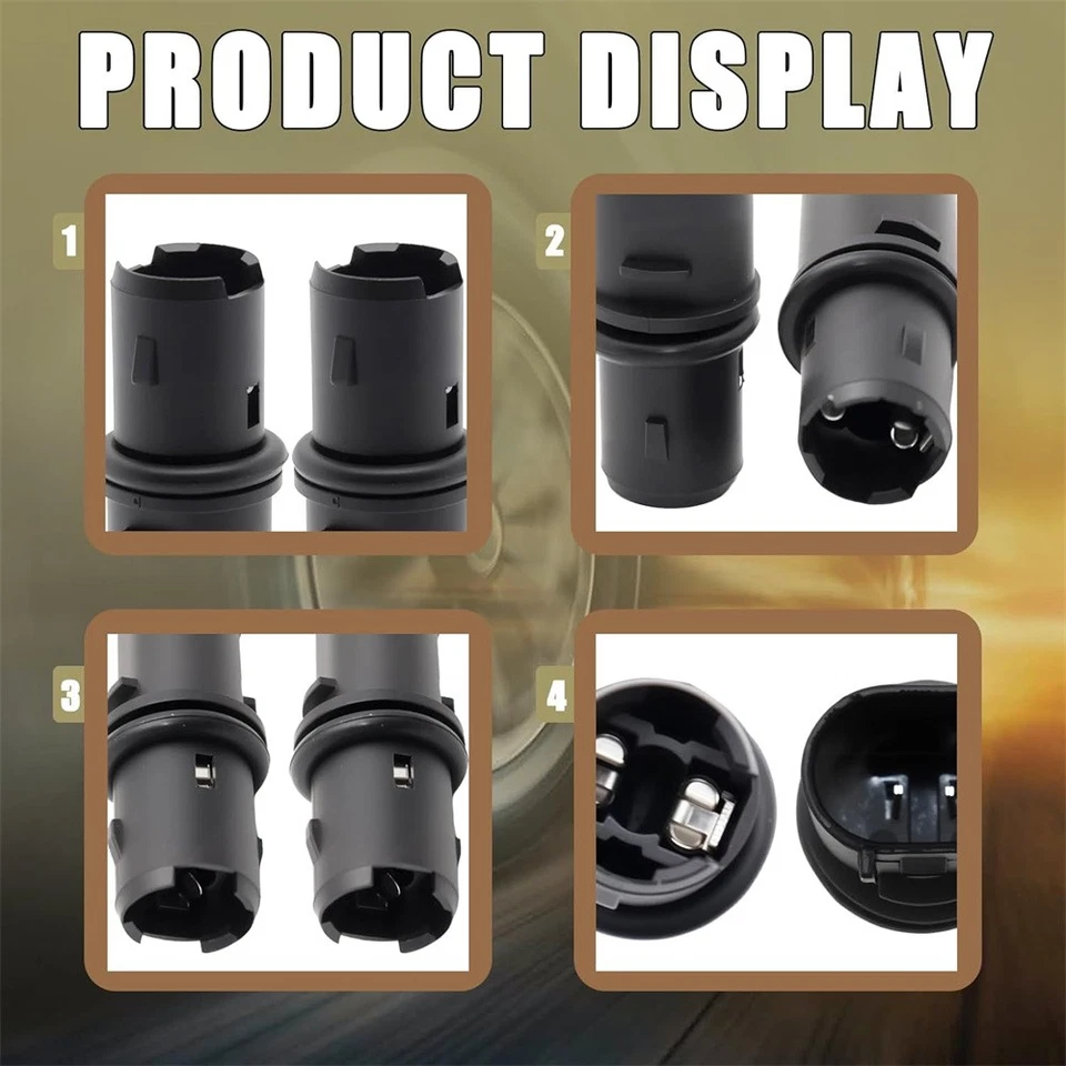 2Pcs Bulb Socket 63138382104 For BMW Mini Cooper R56 E46 E60 E61 E63 E64 E83 E53 - Image 4 of 4