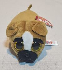 TY Beanie Boos Teeny Tys 4" DIGGS the Dog Stackable Plush Stuffed Animal Tag