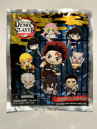 Demon Slayer Infinity Castle Blind Bag 3D Foam Figural Keychain (Choose)