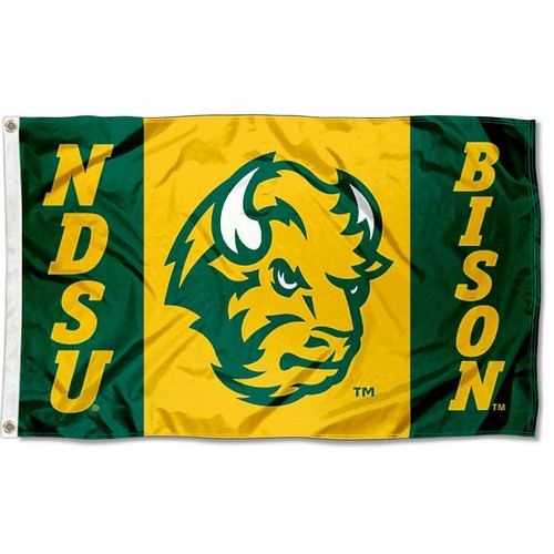 North Dakota State Bison Flagge groß 3x5 - Bild 1 von 7