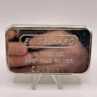 VINTAGE 10 OZ .999 FINE SILVER ENGELHARD BAR