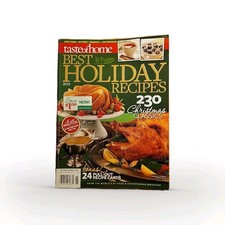 BEST HOLIDAY RECIPES taste of home 230 CHRISTMAS CLASSICS 24 pull-out cards 2011
