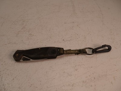 PIONEER SEED Schrade CH7 Viper Clip-It Pocket Knife with Lanyard