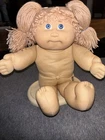 Vtg 1984 Jesmar Cabbage Patch Kid Doll Wheat Blonde, Blue Eye, Dimple CPK