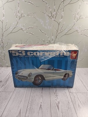 VINTAGE AMT 1953 CORVETTE 1/25  # T310  FACTORY SEALED First Edition Plastic Rip