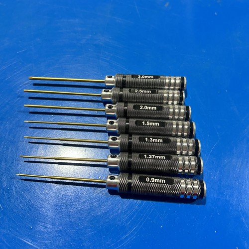 7pcs Hex Nut Screwdriver Set Repair Tool for RC Car Traxxas Helicopter 0.9-3 mm