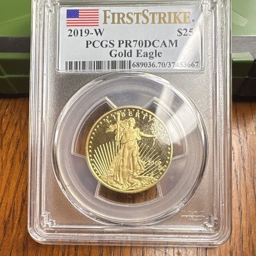 2019-W American Gold Eagle 1/2 oz Proof — photo from the most recent tracked eBay sale