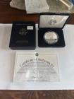 1998 P American Silver Eagle Choice Proof Bullion $1 Coin OGP COA