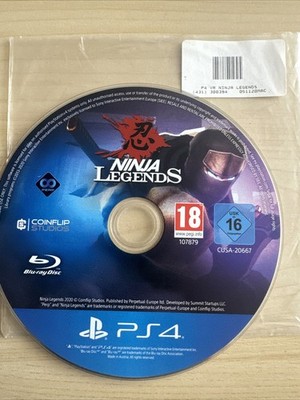 NINJA LEGENDS PS4 PSVR - NUR DISC - PLAYSTATION VR & MOVE CONTROLLER BENÖTIGT