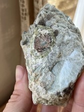 Pink / Green Watermelon Tourmaline Lepidolite Cleavelandite Matrix Mt Mica Maine