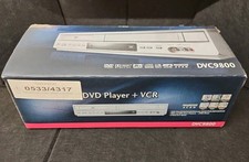 LG DVC9800 DVD & VHS Combi Player VCR Video Cassette Recorder Boxed TESTED 