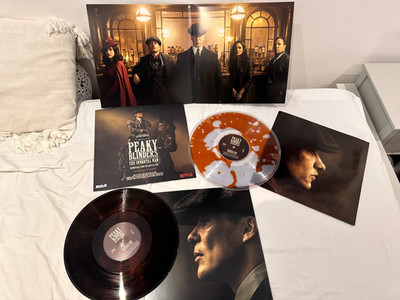 Peaky Blinders - The  Immortal Man OST - Whisky Filled Liquid Vinyl - in hand