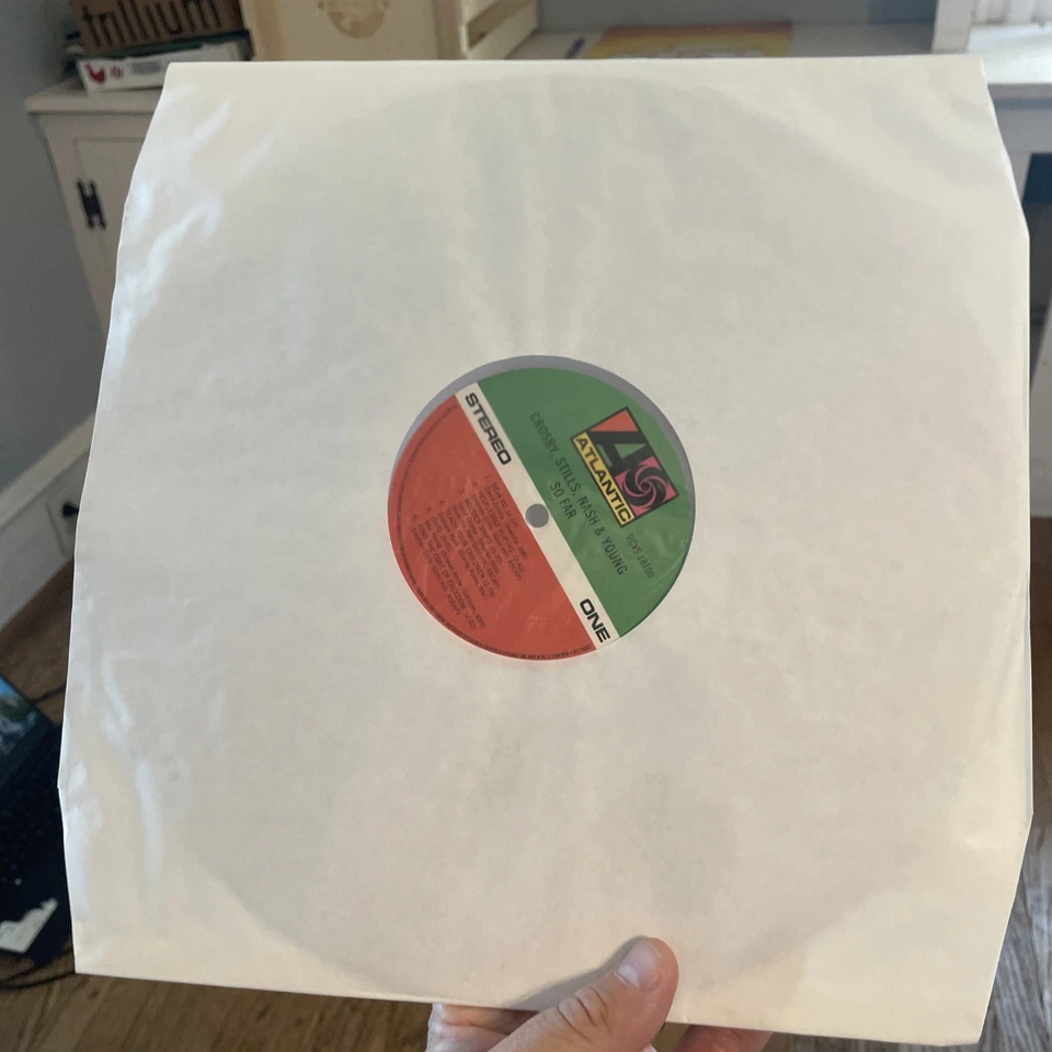 Crosby, Stills, Nash & Young : So Far (Exclusive Limited Clear Vinyl LP) VG+ - Image 3 of 4