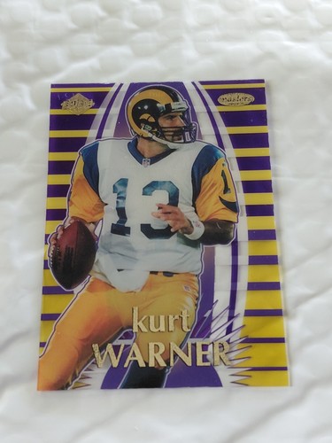 Kurt Warner #M24 1999 Collector's Edge Masters Majestic card