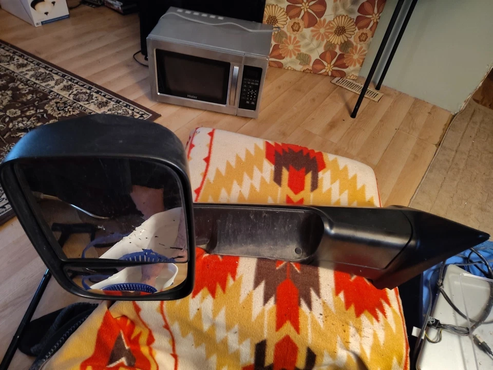 Dodge Ram Cummins 2010 2500 camioneta OEM espejo retrovisor de remolque de fábrica intermitente térmico debajo... Foto 3 de 4