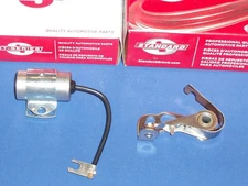 1941 - 47 Chevy Distributor ignition Points & Condenser Set Chevrolet