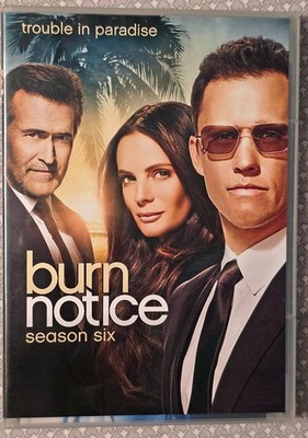 Burn Notice Season Six, a 4 DVD Set Jeffrey Donovan & Gabrielle Anwar