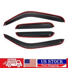 for 1999-06 Chevy Silverado GMC Sierra Extended Cab Window Visors Rain Sun Guard