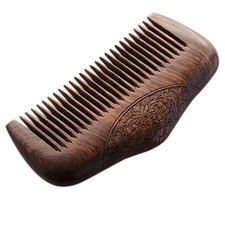 2X Comb Sandalwood Super Narrow Dent Wood Combs Static Lice1197