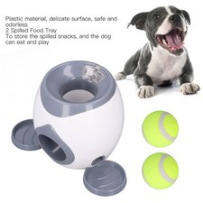 Hundeball-F&uuml;tterungsspielzeug Hunde-Tennisball-F&uuml;tterungsmaschine Mit 2 Tennisb